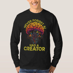 A I Künstliche Intelligenz Roboter Robotik Deep Le T-Shirt