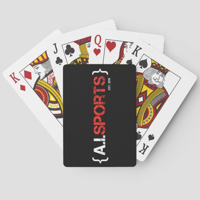 {A.I.SPORTS} SPIELKARTEN (Rückseite)