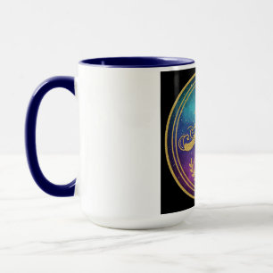'A' Initialen-Mug-Set - Ananya's Est. 2025 Tasse