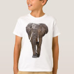 A is for African Elephant Keeper T-Shirt<br><div class="desc">A is for African Elephant Keeper, African Elephant Keeper Design Dedicated Care and Conservation of Majestic Wildlife Artwork</div>