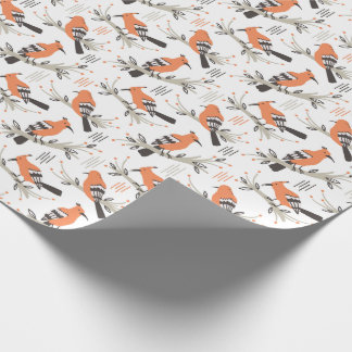 A is for African Hoopoe - Wrapping Paper Geschenkpapier