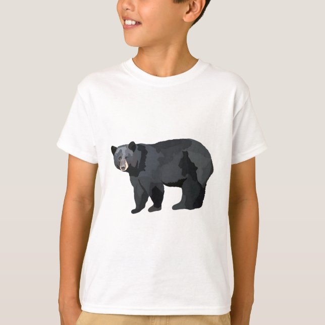 A is for American Black Bear T-Shirt (Vorderseite)