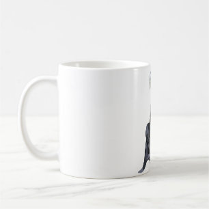 A is for Angolan Colobus Monkey Kaffeetasse