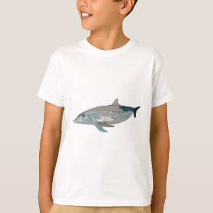 A is for Atlantic Gepunktet Delphin T-Shirt