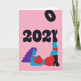 A is For Melinda Beck Holiday Karte