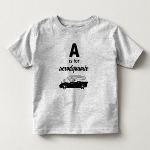 A ist aerodynamisch kleinkind t-shirt