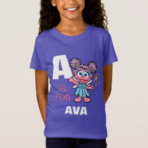 A ist für Abby Cadabby   Name hinzufügen T-Shirt