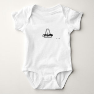 A ist für Adeline Baby Strampler