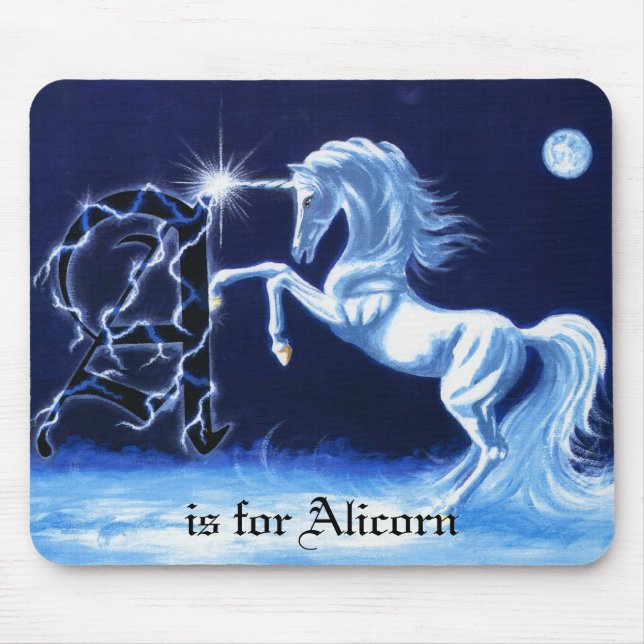 A ist für Alicorn Mousepad (Vorne)