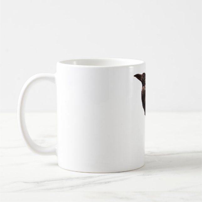 A ist für American Crow Kaffeetasse (Links)