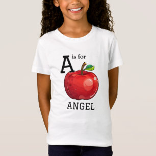 A ist für Angel Apple T-Shirt