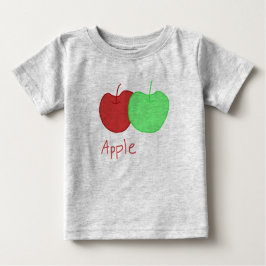 A ist für Apfel Baby T-shirt