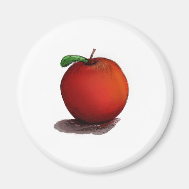 A ist für Apple Magnet (Vorne)