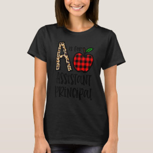 A ist für Assistenzlehrer Leopard Buffa T-Shirt