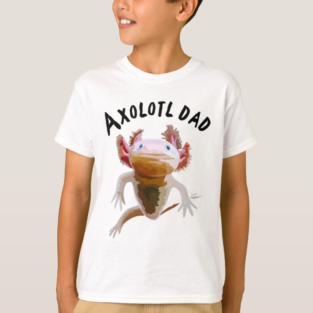 A ist für Axolotl T-Shirt (Vorderseite)