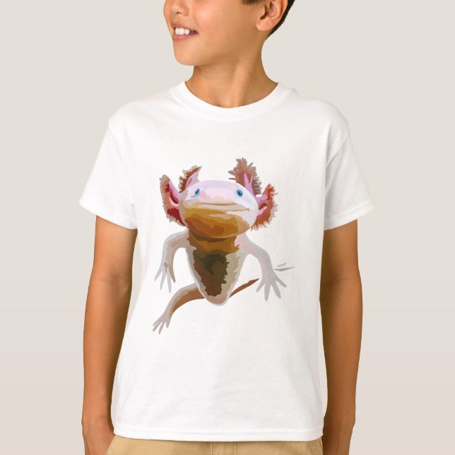 A ist für Axolotl T-Shirt (Vorderseite)