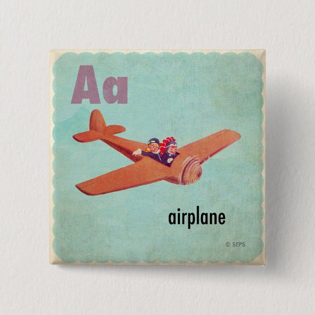 A ist für Flugzeug Button (Vorderseite)