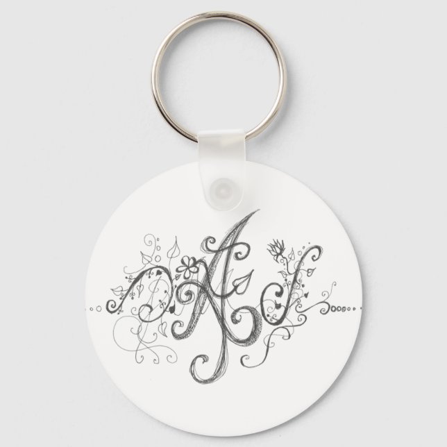 A ist für schlüsselanhänger (Vorderseite)