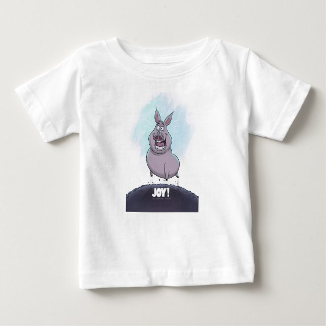 A. J. HOGG "JOY" ONE-PIECE BABY BODY ANZUG - T-SHIRT (Vorderseite)