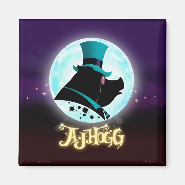 A. J. HOGG WISHING MOON MAGNET (Vorne)