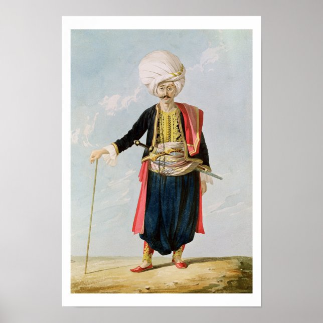 A Janissary, c.1823 Poster (Vorne)