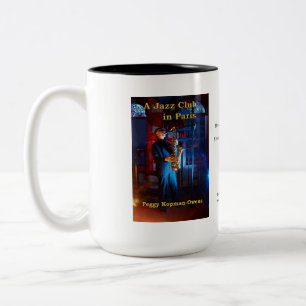 "A Jazz Club in Paris" Zweifarbige Tasse