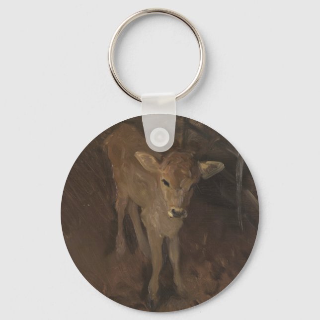 A Jersey Calf Schlüsselanhänger (Vorderseite)