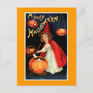 A Jolly Halloween Postkarte