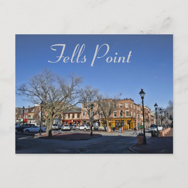 A Journey Into Fells Point Postkarte (Vorderseite)
