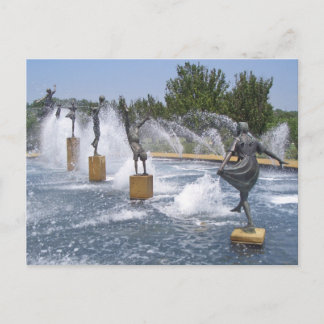 A Kansas City, Missouri Fountain Postkarte