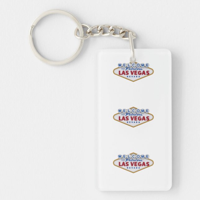 A keychain for every Las Vegas fan. Schlüsselanhänger (Vorderseite)