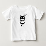 a kitty baby t-shirt<br><div class="desc">A stylish t-shirt featuring a cute and playful cat design that adds charm to your everyday outfit. Made from soft,  breathable fabric for all-day comfort,  it’s perfect for cat lovers who enjoy fun,  casual fashion with a touch of personality and adorable feline vibes. 🐱</div>