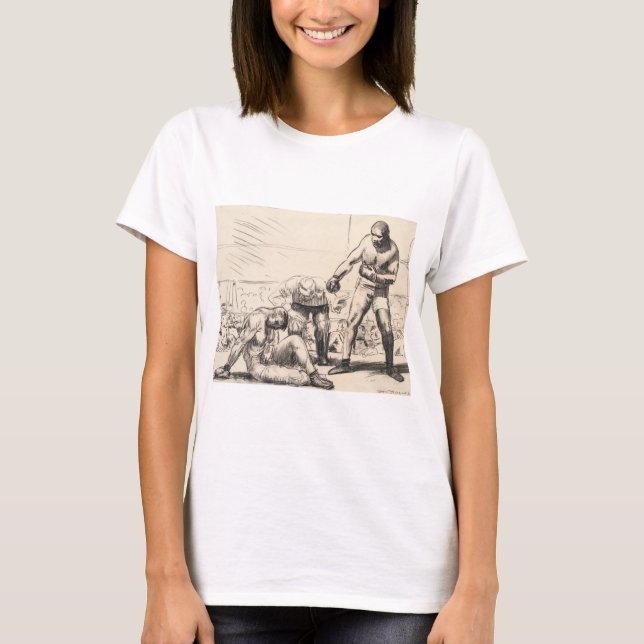 A Knock Down - George Bellows - c1917 T-Shirt (Vorderseite)
