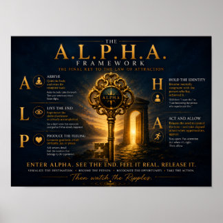 A.L.P.H.A. Poster 16x12