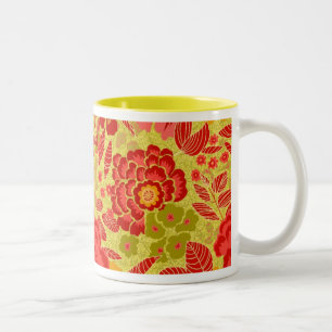 A La-Mode-Tasse Zweifarbige Tasse