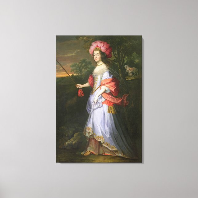 A Lady in Masquerade Costume, c.1679 Leinwanddruck (Vorderseite)