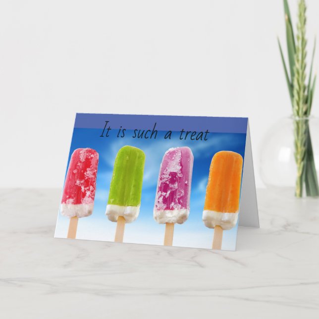 A **LECKEREI** FÜR EINE *TWIN* KARTE (Vorderseite)