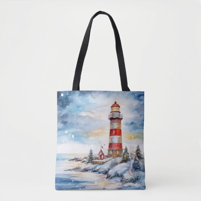 A Lighthouse in Winter (Vorderseite)