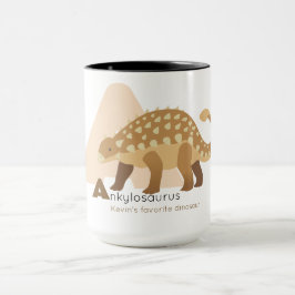 A like Ankylosaurus Tasse
