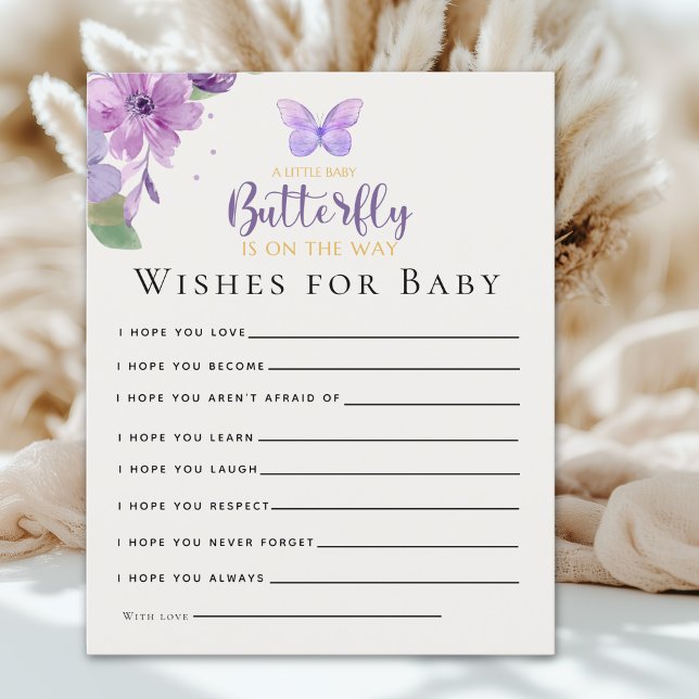 A Little Baby Butterfly is on The Way Baby shower (Von Creator hochgeladen)