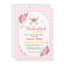 A Little Baby Butterfly Is On The Way Baby Shower 