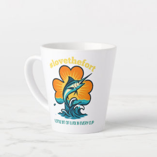 A Little Bit of Luck In Every Cup Latte Cup Milchtasse