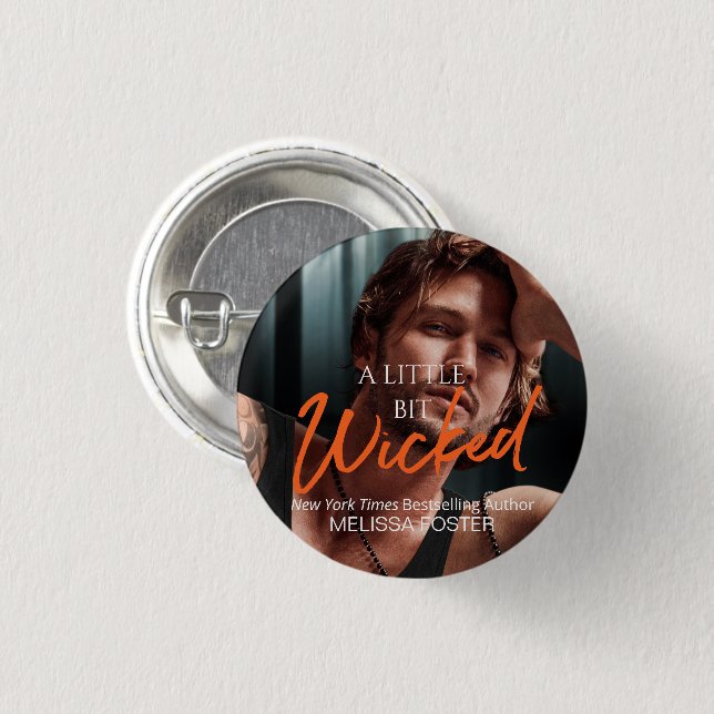 A Little Bit Wicked Button (Vorne & Hinten)