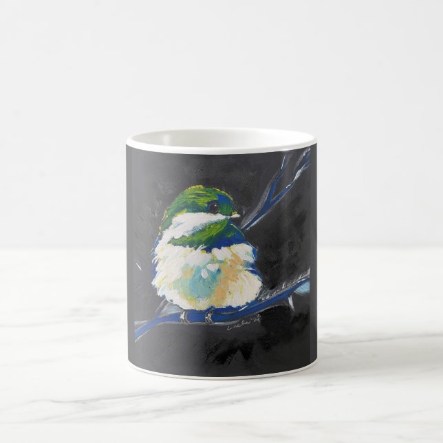 A Little Blue – Classic Mug Kaffeetasse (Mittel)
