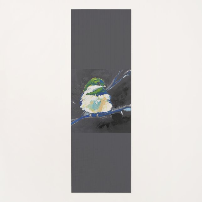 A Little Blue – Yoga Mat Yogamatte (Vorderseite)