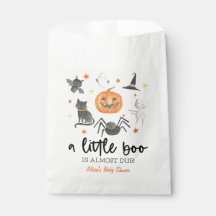 A Little Boo Is Almost Due! Baby Shower Halloween