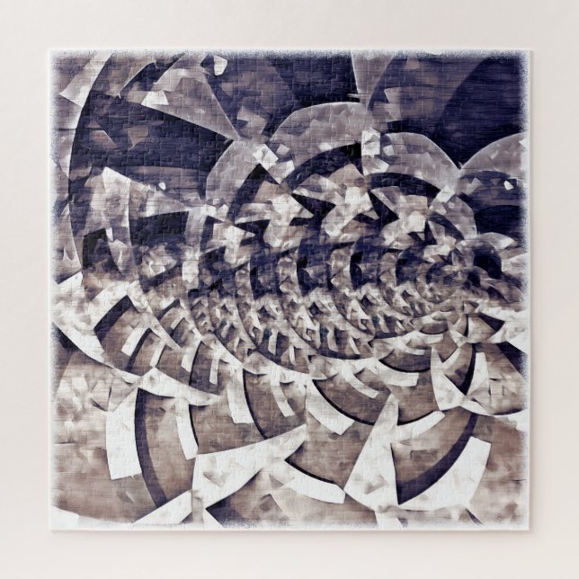 a little brown puzzle (Vertikal)