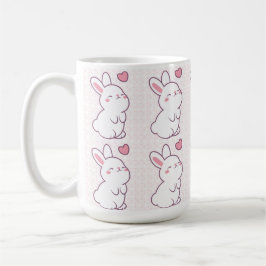 A Little Bunny Made of Feelings Kaffeetasse