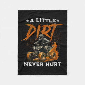 A little dirt hurt funny quad 4 wheelers atv ridin fleecedecke