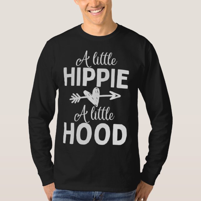 A Little Hippie A Little Hood Hippie T-Shirt (Vorderseite)
